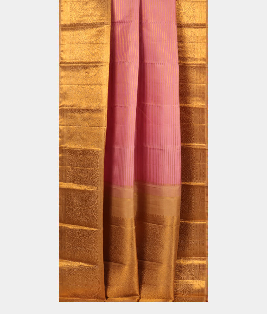 Pink Handwoven Kanjivaram Silk Saree T2806702