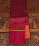 Burgundy Handwoven Kanjivaram Silk Saree T2912411