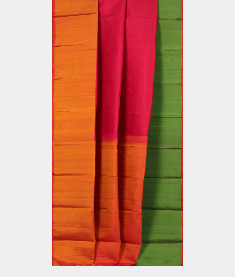 Pink Handwoven Kanjivaram Silk Saree T2912472