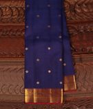 Blue Handwoven Kanjivaram Silk Saree T2385981