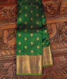 Green Soft Silk Saree T3030801