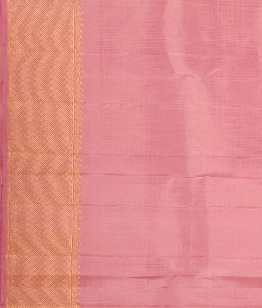 Pink Handwoven Kanjivaram Silk Saree T3030253