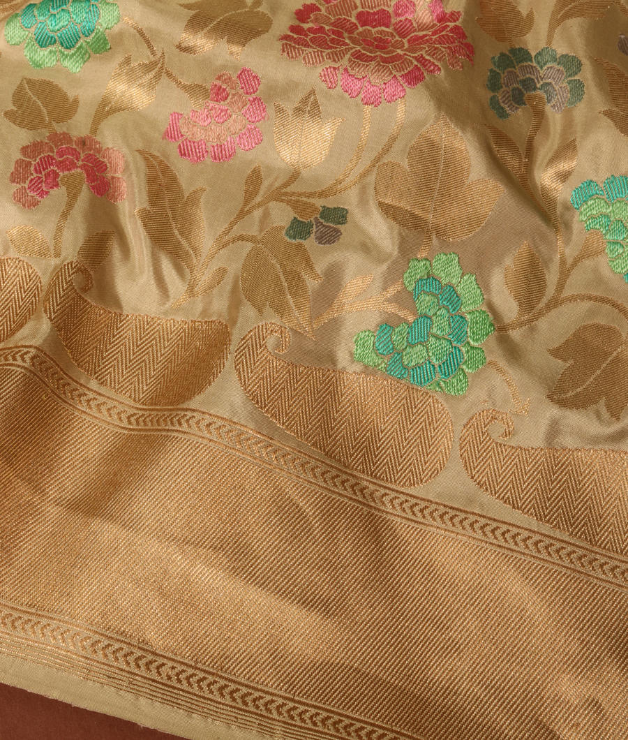 Grey Banaras Silk Saree LG56743