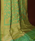 Green Banaras Silk Saree EI72092