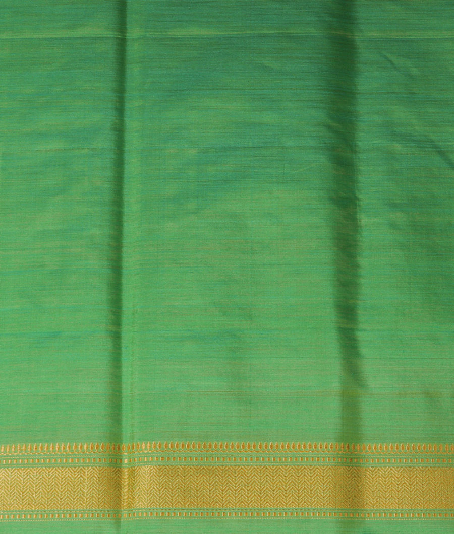 Green Banaras Silk Saree EI72095