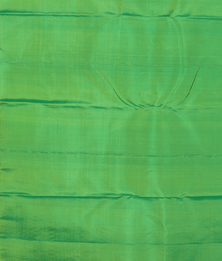 Green Handwoven Kanjivaram Silk Saree T3025013