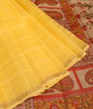 Yellow Woven Organza Saree T3039532
