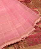 Light Pink Woven Organza Saree T3039662