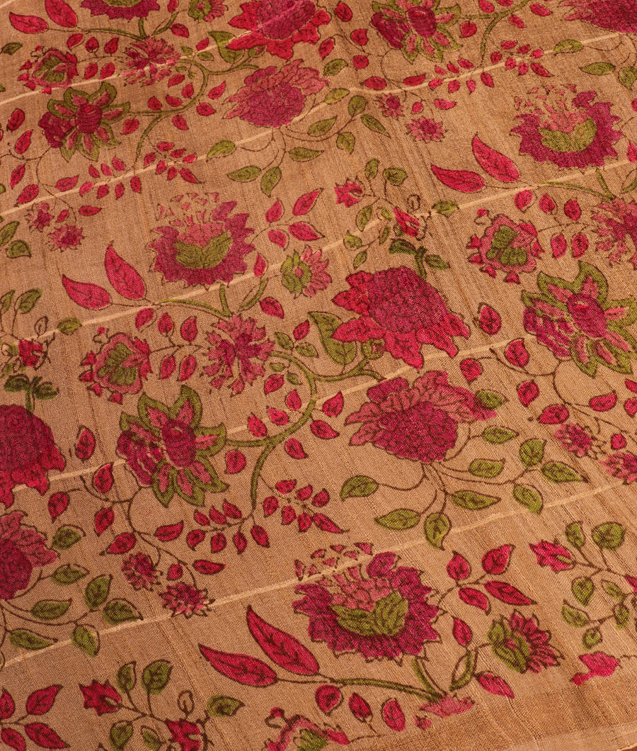 Light Pink Woven Organza Saree T3039663