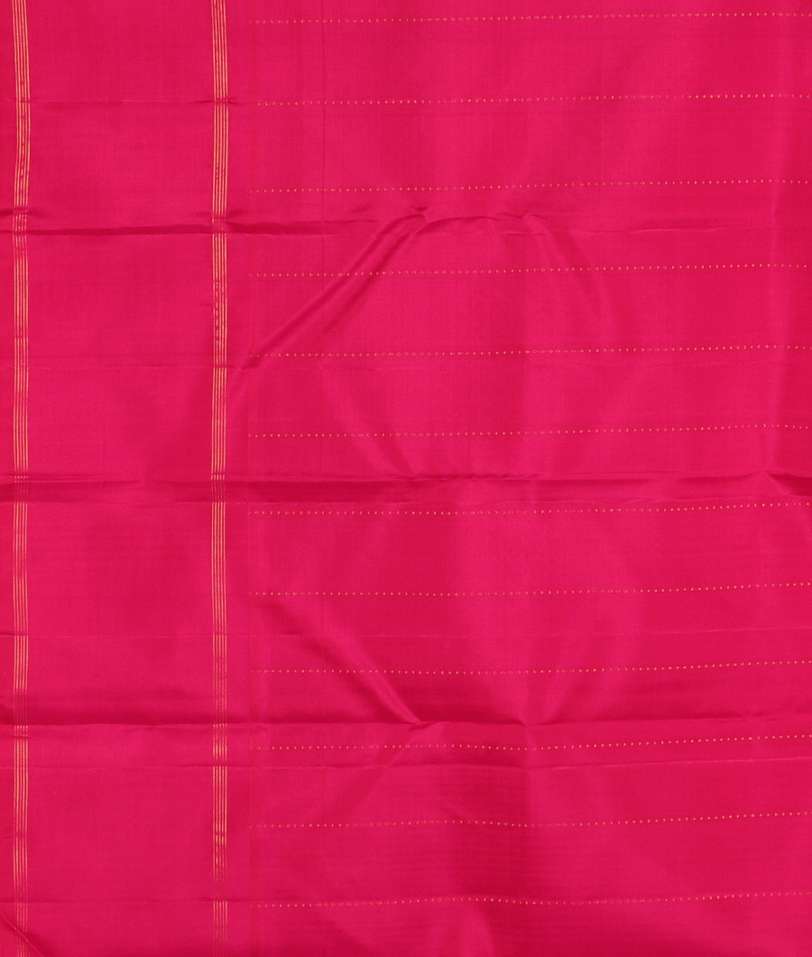 Pinkish Orange Handwoven Kanjivaram Silk Saree T3030373