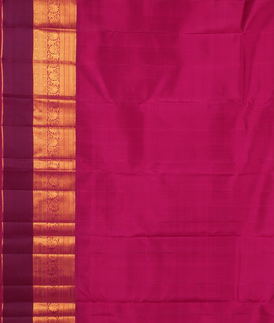 Lavender Handwoven Kanjivaram Silk Saree T2991473