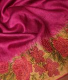 Purple Tussar Embroidery Saree T3047544