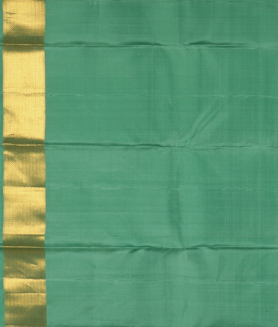 Blue Handwoven Kanjivaram Silk Saree T2925313