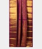 Purple Handwoven Kanjivaram Silk Saree T2213892