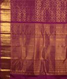 Purple Handwoven Kanjivaram Silk Saree T2213894