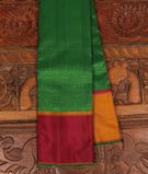 Green Handwoven Kanjivaram Silk Saree T2723231