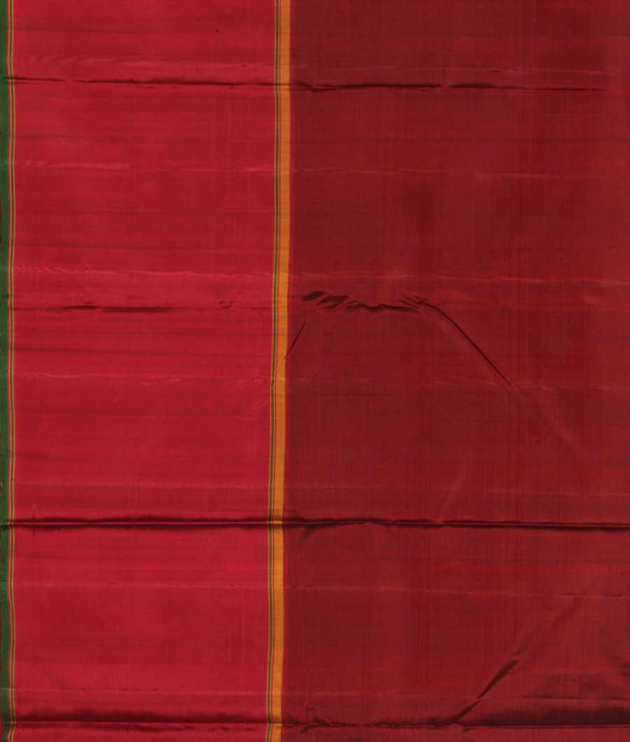 Green Handwoven Kanjivaram Silk Saree T2723233