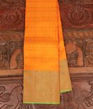 Yellow Handwoven Kanjivaram Silk Saree T2912421