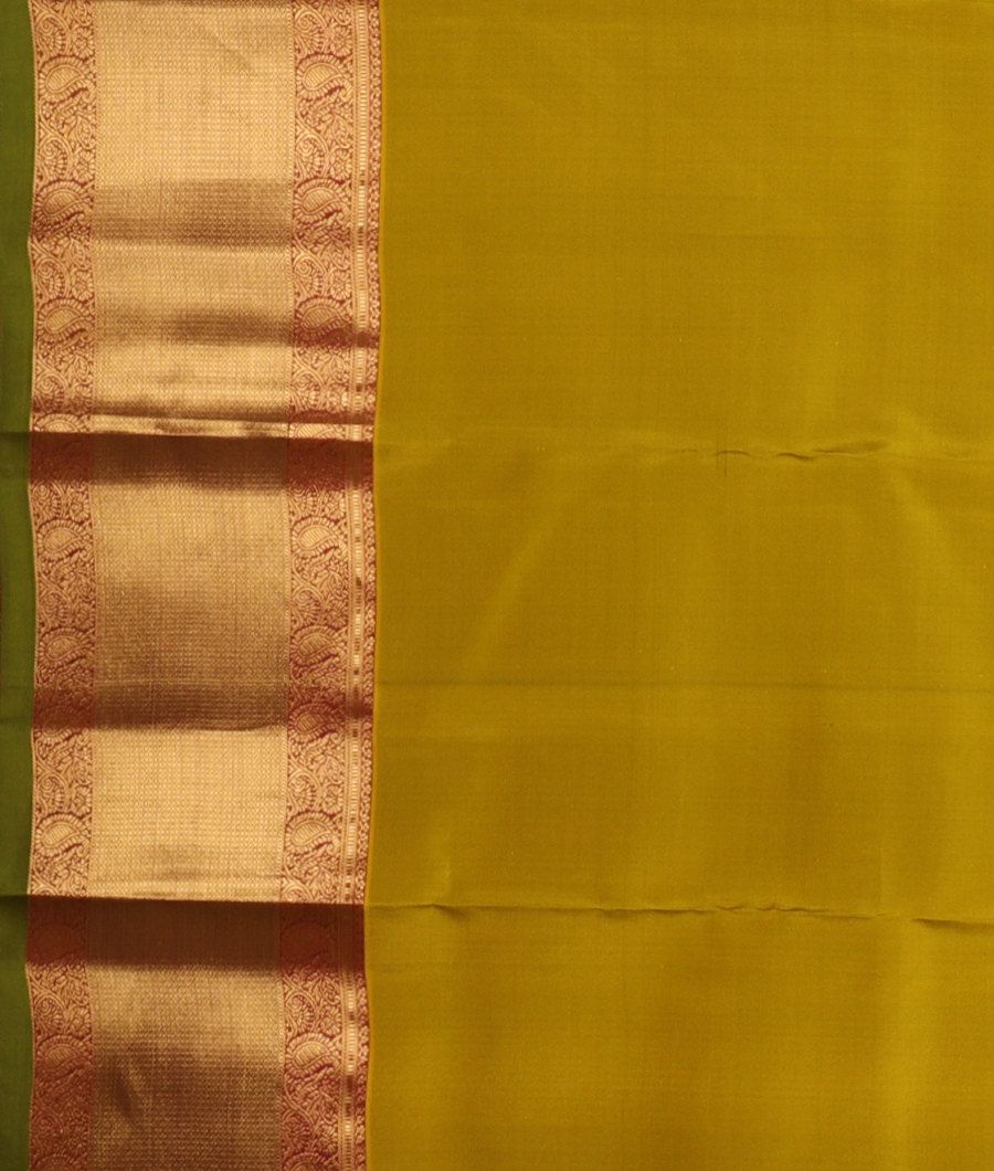 Green Soft Silk Saree T3030823