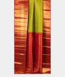 Green Handwoven Kanjivaram Silk Saree T2781292