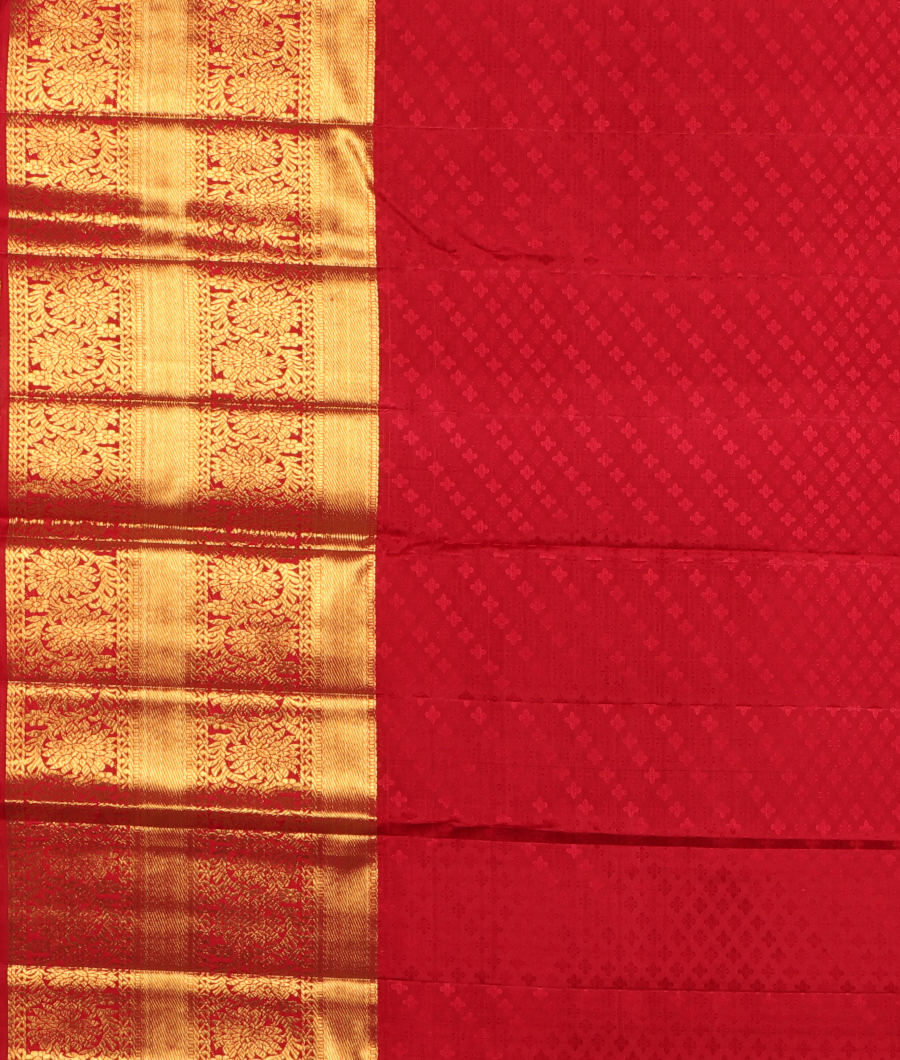 Green Handwoven Kanjivaram Silk Saree T2781293