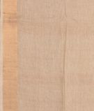 Off White Handwoven Linen Saree T2461233