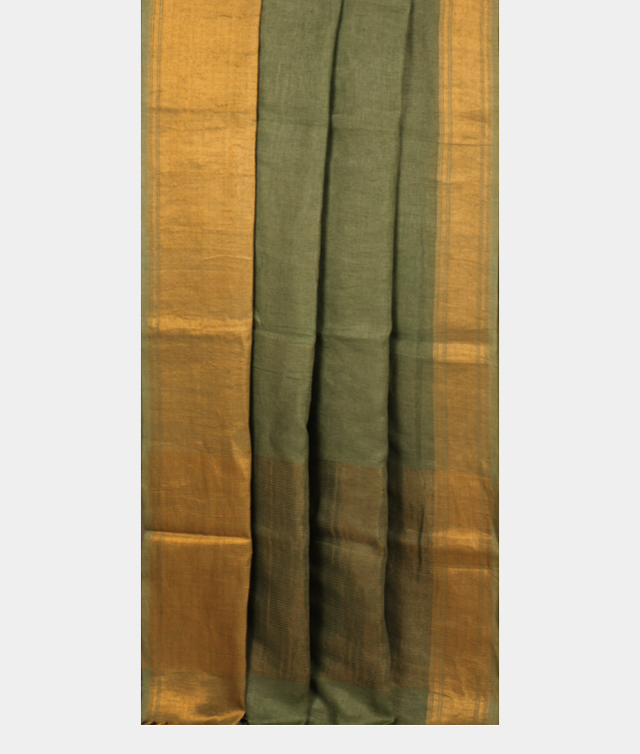 green-handwoven-linen-saree-t233498-t233498-b