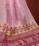 Lavender Woven Organza Saree T3039601