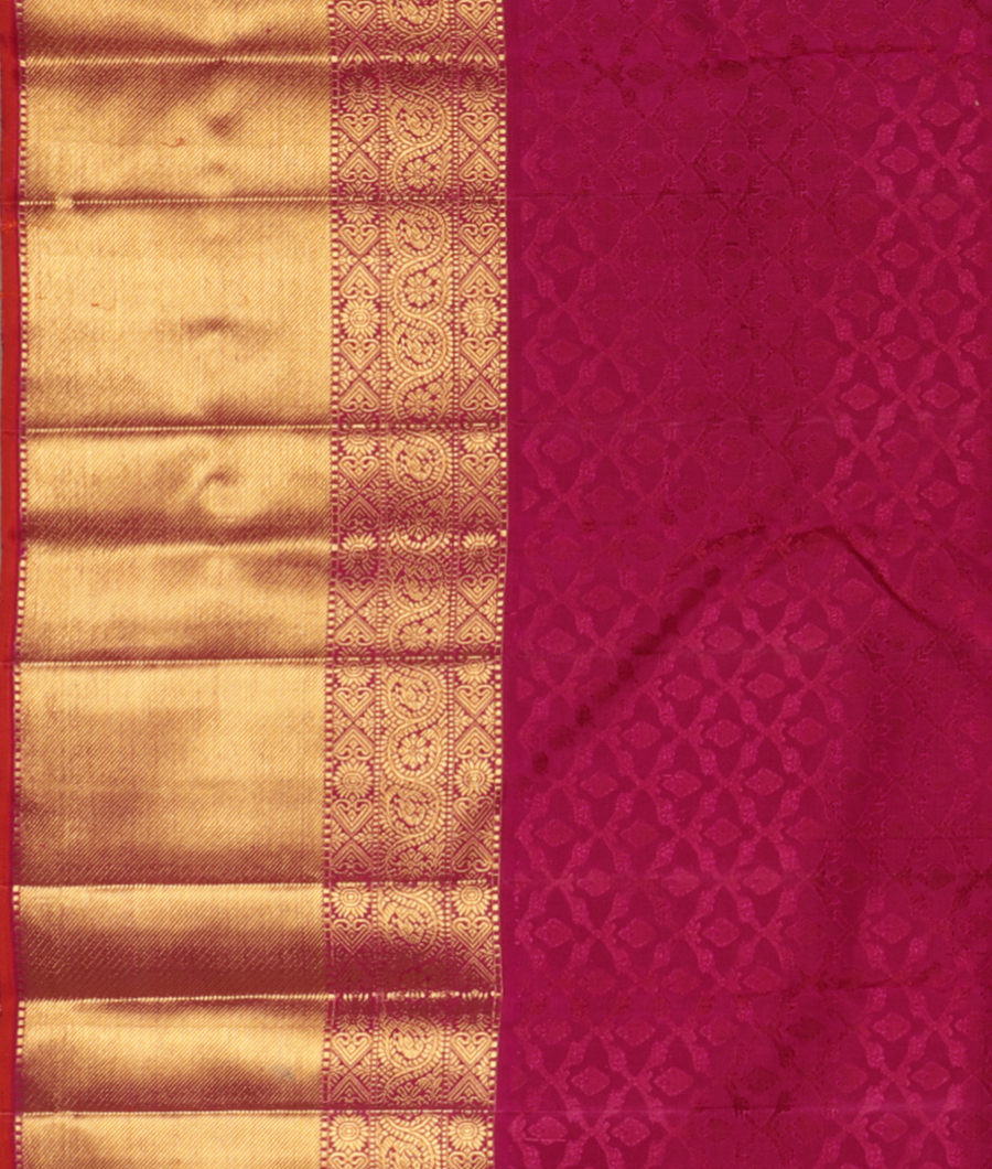 Green Handwoven Kanjivaram Silk Saree T3019163