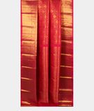 Pinkish Red Handwoven Kanjivaram Silk Saree T2850642