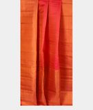Pinkish Orange Handwoven Kanjivaram Silk Saree T3024302