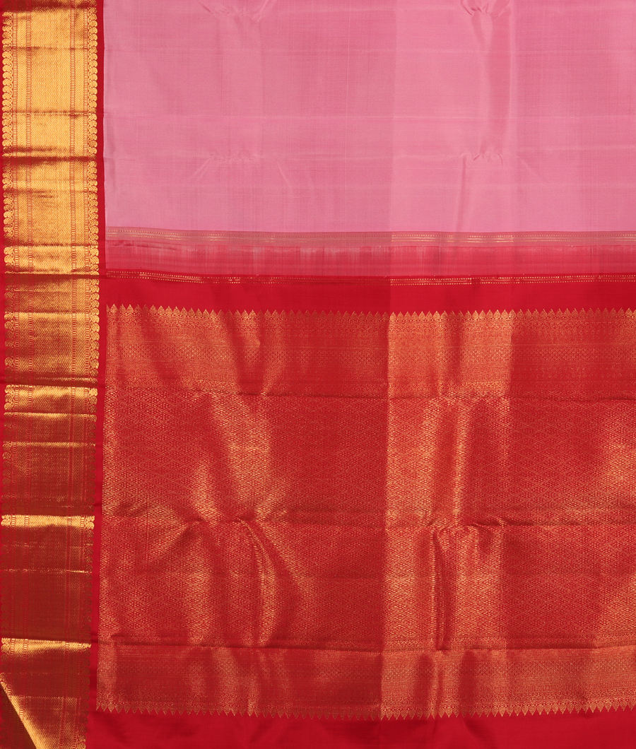 Pink Handwoven Kanjivaram Silk Saree T3030104
