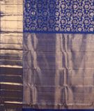 Blue Handwoven Kanjivaram Silk Saree T2124974
