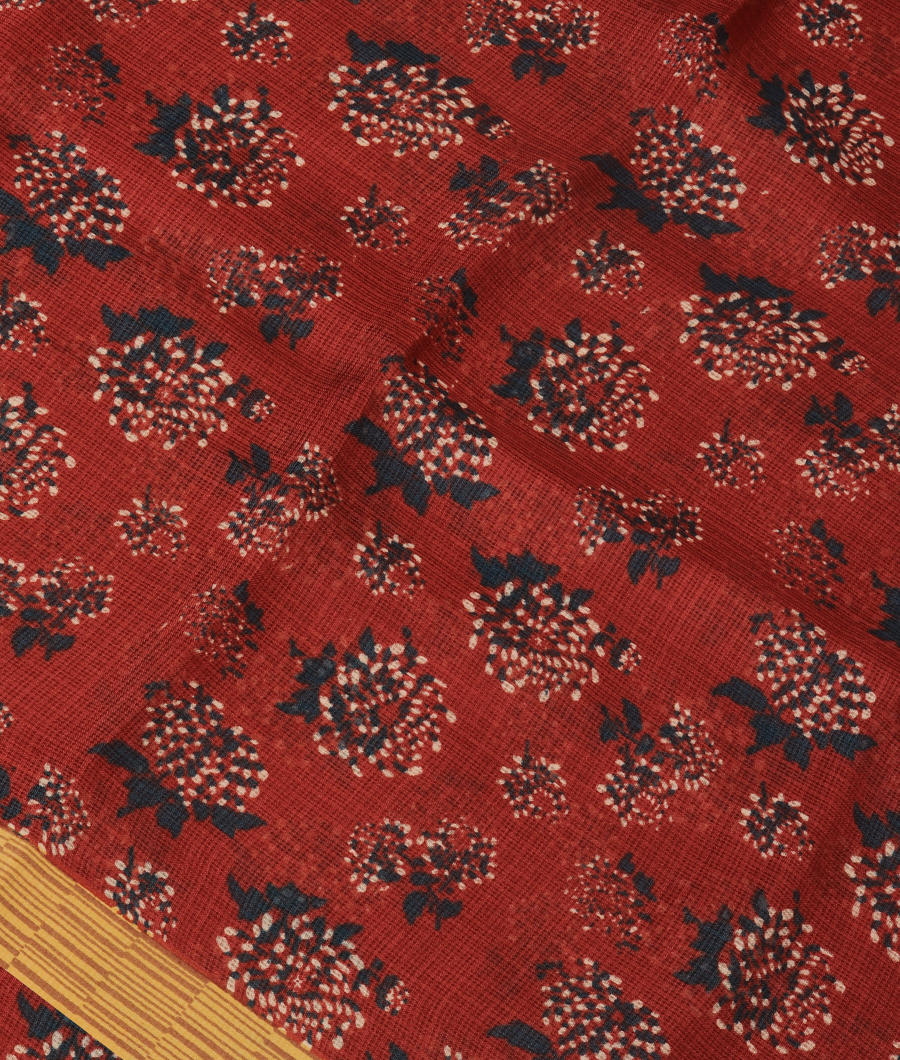 Brown Kota Cotton Saree T308506-image