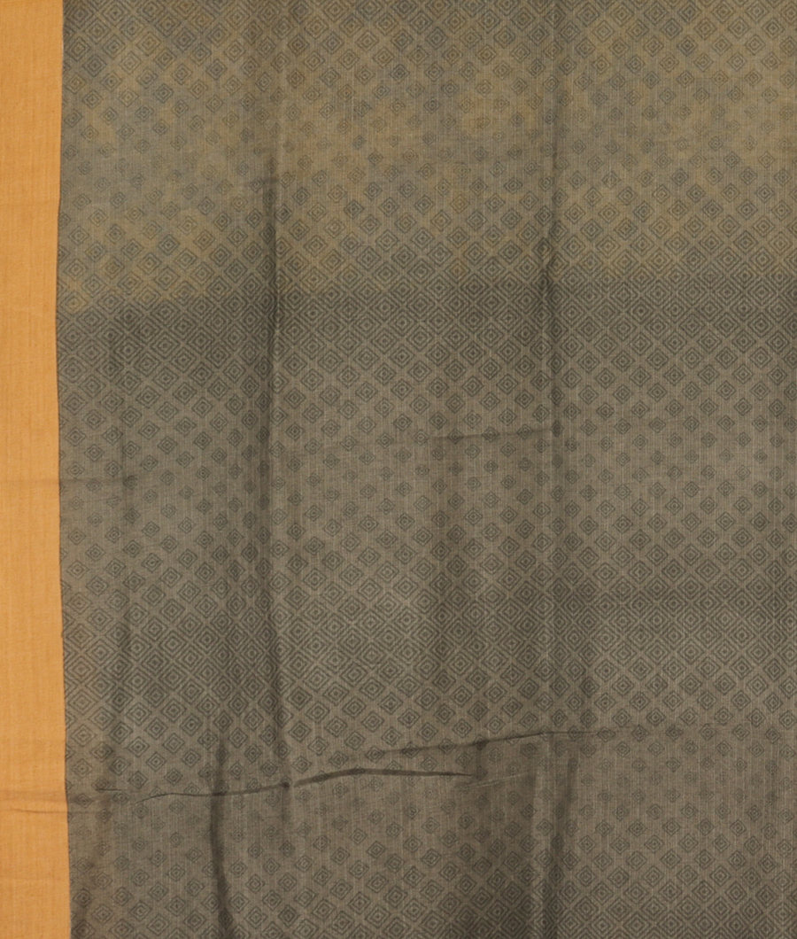 Grey Kota Cotton Saree T3085123