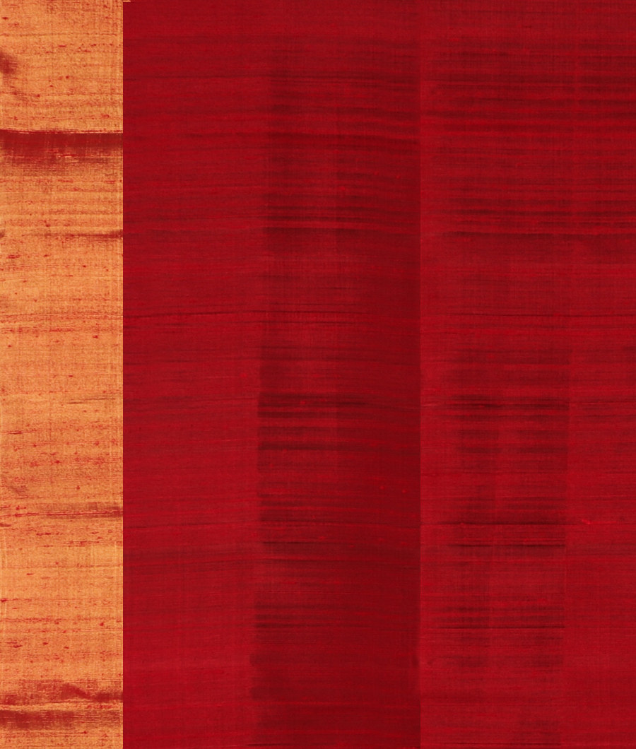 Green Woven Raw Silk Saree T3085643