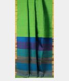Green Woven Raw Silk Saree T3068382