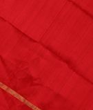 Red Woven Raw Silk Saree T3068421