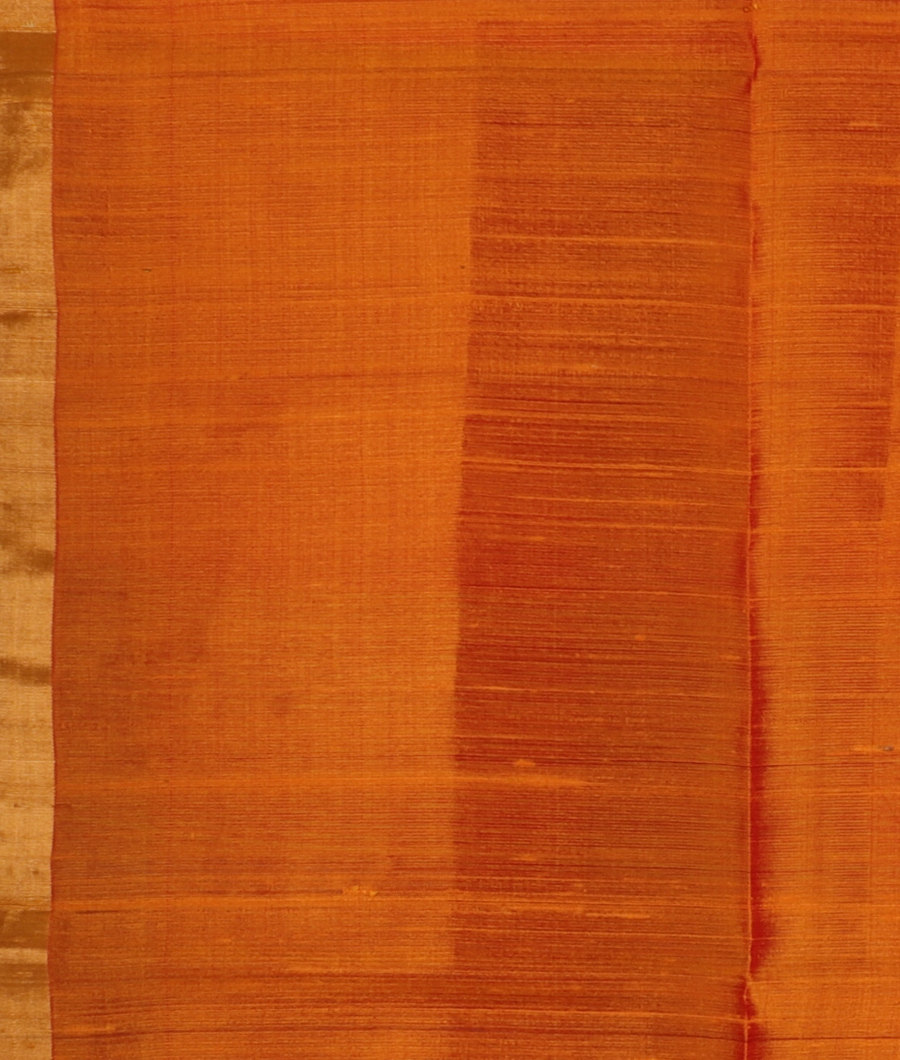 Red Woven Raw Silk Saree T3068423