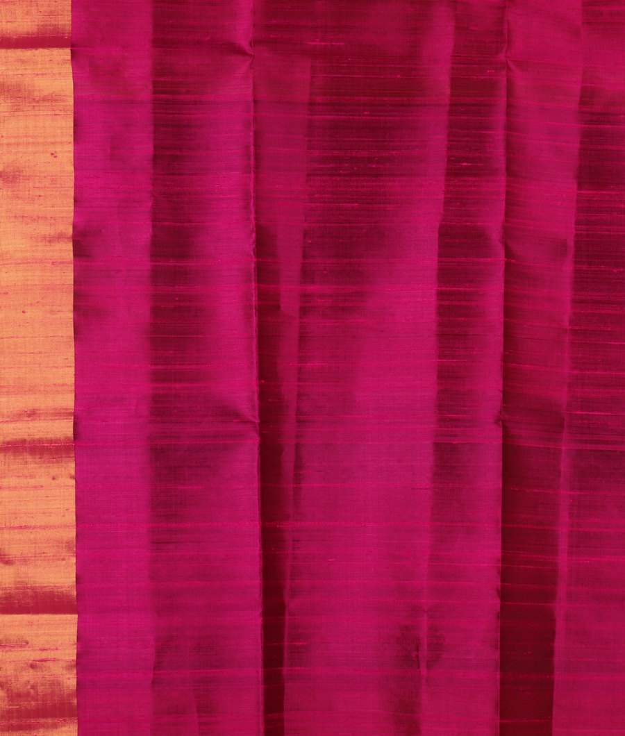 Yellow Woven Raw Silk Saree T3085673