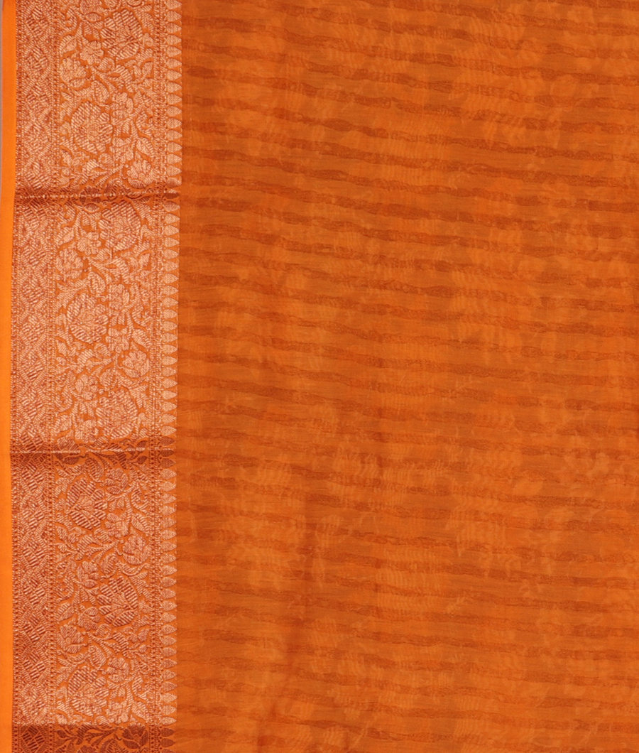 Brown Soft Printed Cotton Saree T2998783