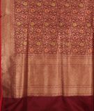 Brown Banaras Silk Saree T2617234