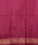 Purple Banaras Silk Saree T2659843