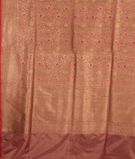Dusty Pink Banaras Silk Saree T2659834