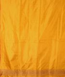 Yellow Banaras Silk Saree T3090863