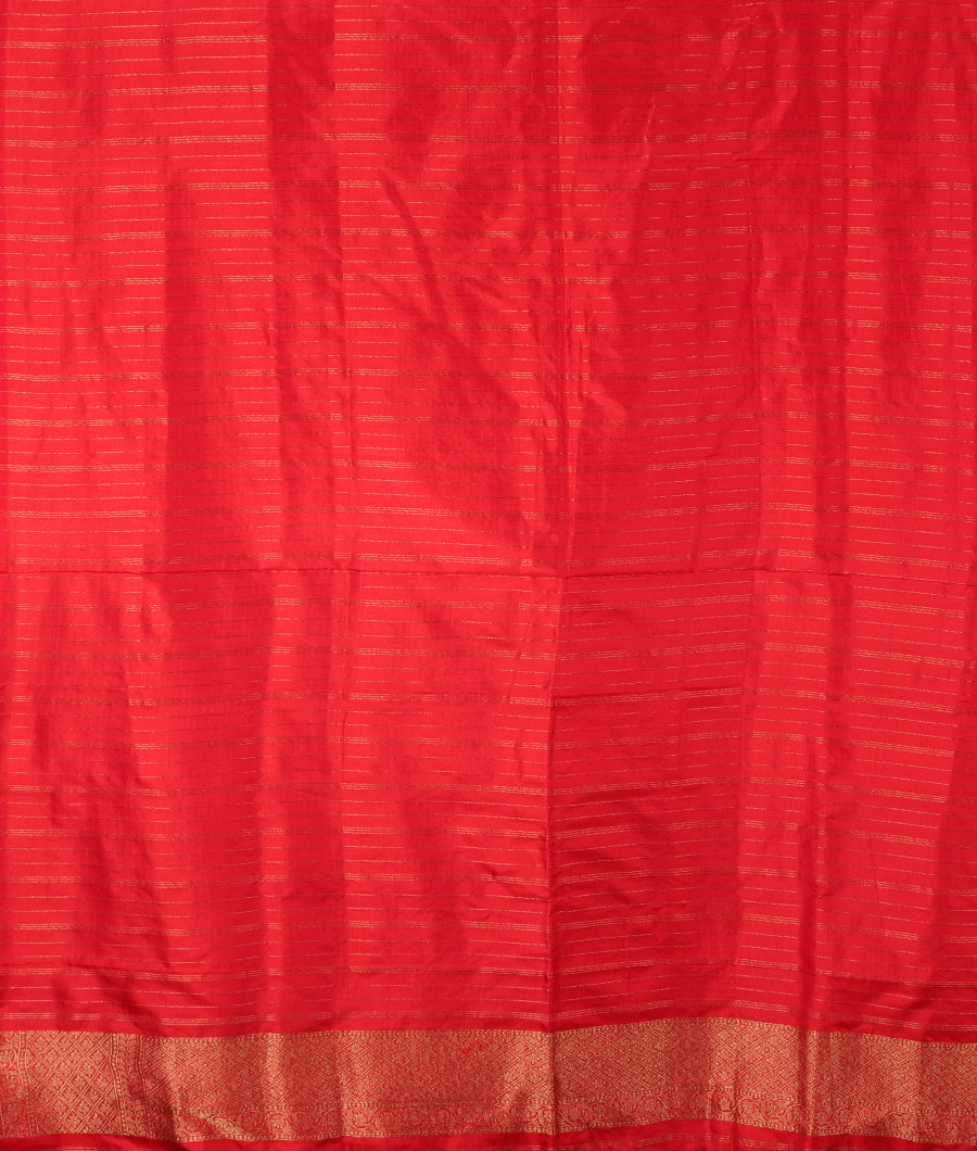 Powder Blue Banaras Silk Saree T3090803