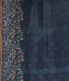 Blue Linen Printed Saree T3038563