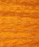 Yellow Bandhani Kanjivaram Silk Saree T2657995