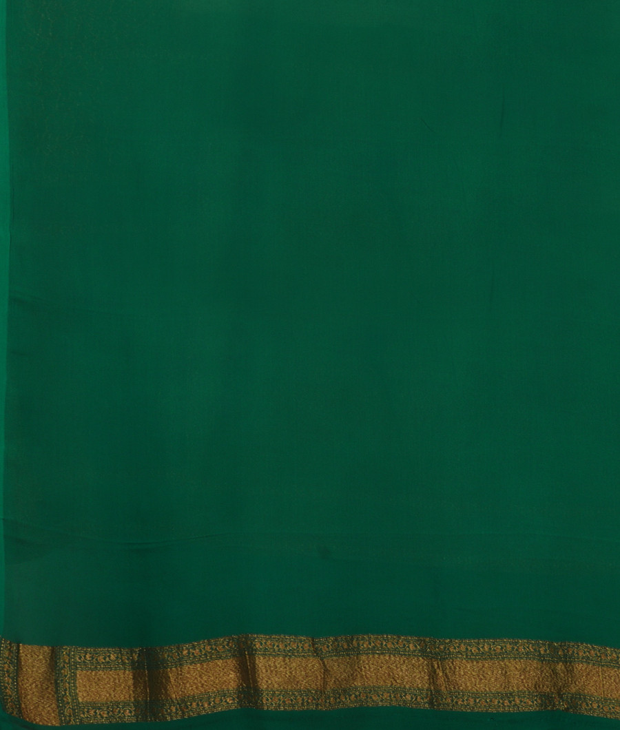 Off-White Banaras Georgette Silk Saree T2677003