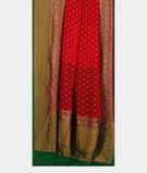 Red Banaras Georgette Silk Saree T2669612